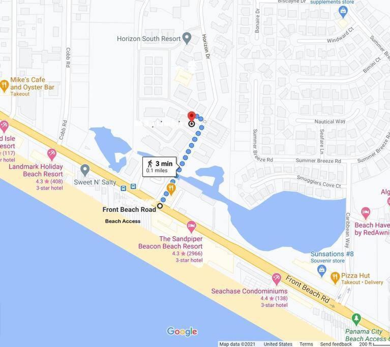 Gulf Views From Your 2 Private Balconies! Panama City Beach Ngoại thất bức ảnh